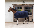 Fleece rug heavy melange navy 160-7 0