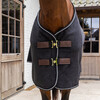 Fleece rug heavy melange black 140-6 3