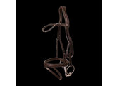 Medium Flash noseband Bridle Soft Leathersoft coll Over/brown