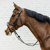 Flash noseband Bridle soft leathersoft coll Pony/black