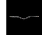 Laced V-Shaped Browband Black Pony D Collection