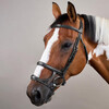 Double Noseband Bridle Brown FULL US Collection
