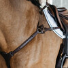 5 points breastplate with elastic Brown  Cob NE