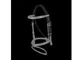 Headp 3 Straps With remov Throat Latch Black Cob HC