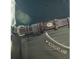 Flat Leath Belt Brown 105 Cm