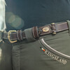 Flat Leath Belt Brown 115 Cm