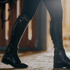 Half chaps Exel hunt top croco Black LC