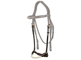 Rope Crank Drop noseb Brown Pony DC