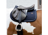 Saddle Pad glitter band pony navy