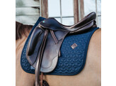 Saddle Pad classic dressage cob navy