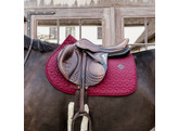 Saddle Pad classic jumping cob bordeaux