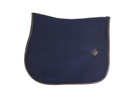 Saddle Pad color edition leather jumping navy Pony