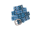 Ariana Blue Shades Belt Women L