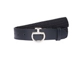 Men s Elastic Belt CP CT Clasp Navy/navy M