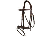 Flash noseb Bridle Brown Full DC