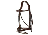 Flash noseb Bridle Black Full NEC