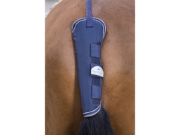 Tail protector with straps navy/gery 600D