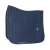 Saddle Pad glitter stone dressage navy