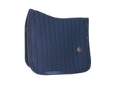 Saddle Pad glitter stone dressage navy