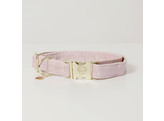 Dog Collar velvet soft rose XXS 18-26cm