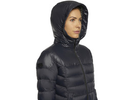 CT Shiny / Matt Nylon Hood Puffer Women