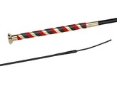 Dressage Whip of Nations Black-Red-Gold 100